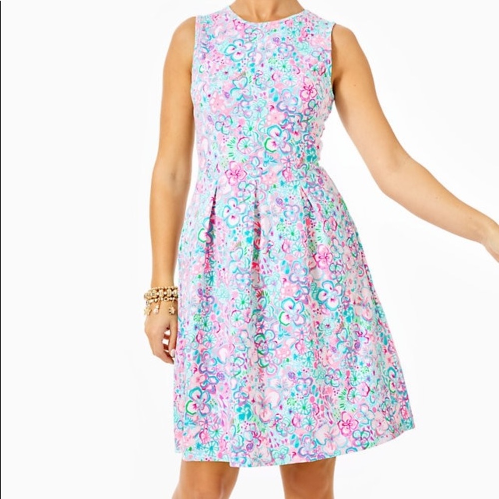 Lilly Pulitzer Resort White Love Bug Kinsey Dress